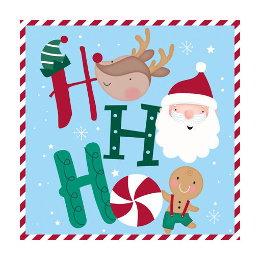 Picture of CUTE SANTA BOXED CARDS - 12 PACK